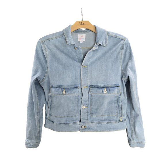 LuLaRoe Harvey Denim Jacket XL Blue Jean Jacket - Picture 1 of 5